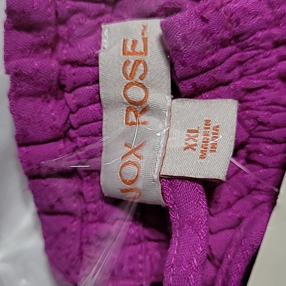 Knox Rose Adjusyable Neck-Tie Tank-Top, Size XXL - Picture 11 of 12